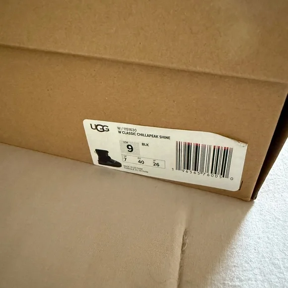 UGG Black Classic Boots - Picture 3 of 4